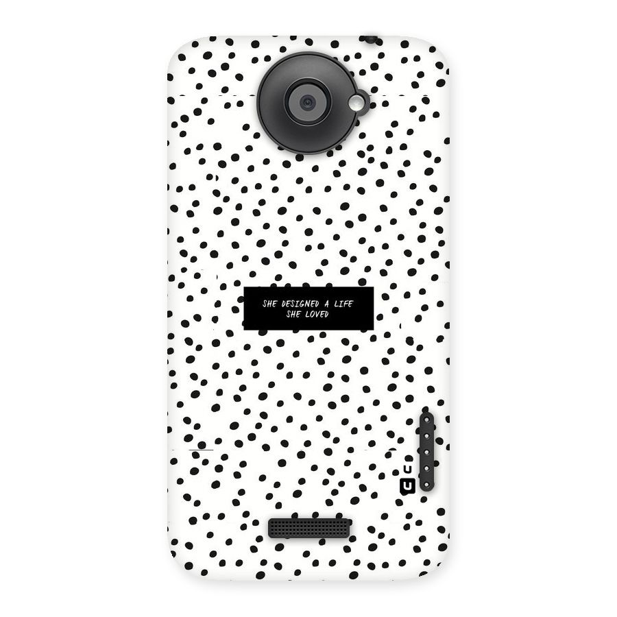 Life Loved Back Case for HTC One X