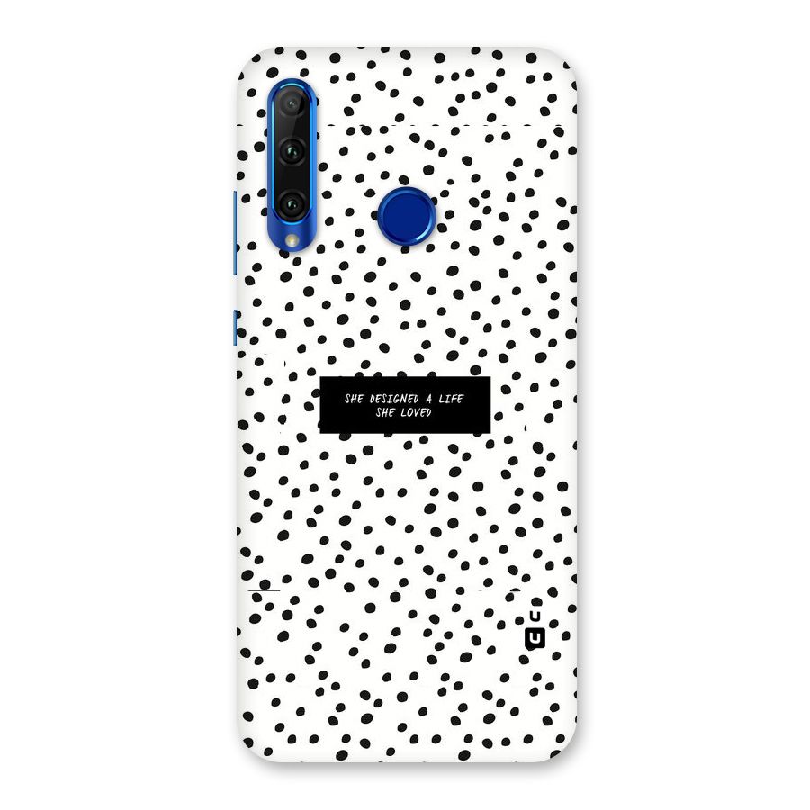Life Loved Back Case for Honor 20i