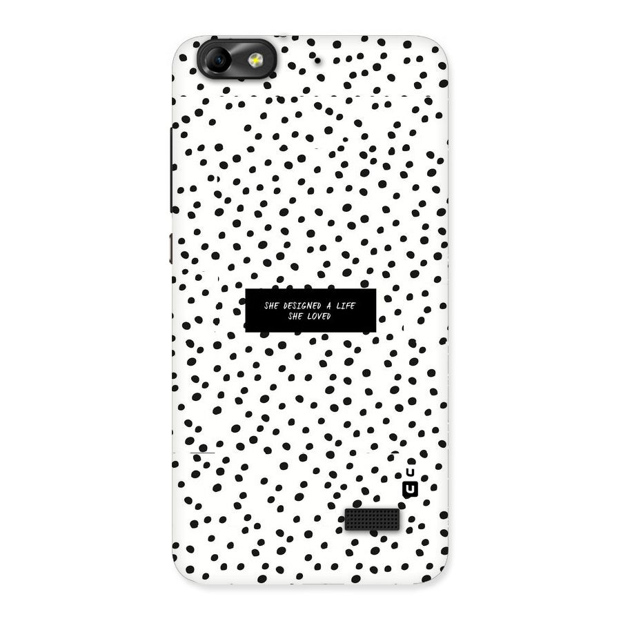 Life Loved Back Case for Honor 4C