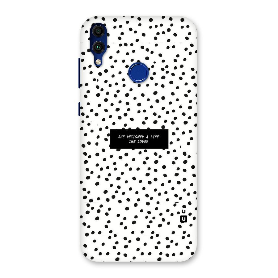 Life Loved Back Case for Honor 8C