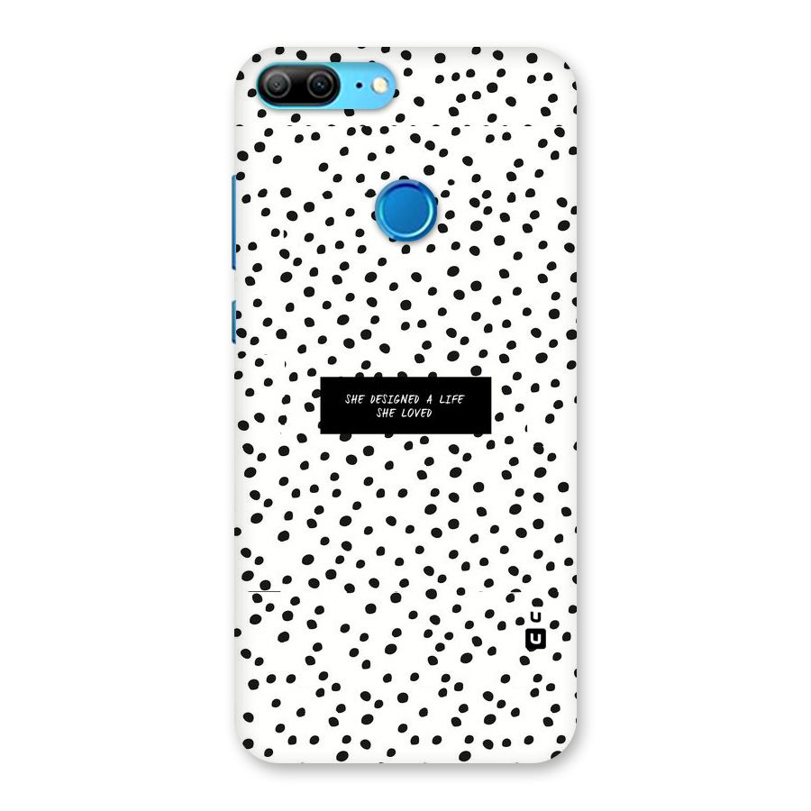 Life Loved Back Case for Honor 9 Lite