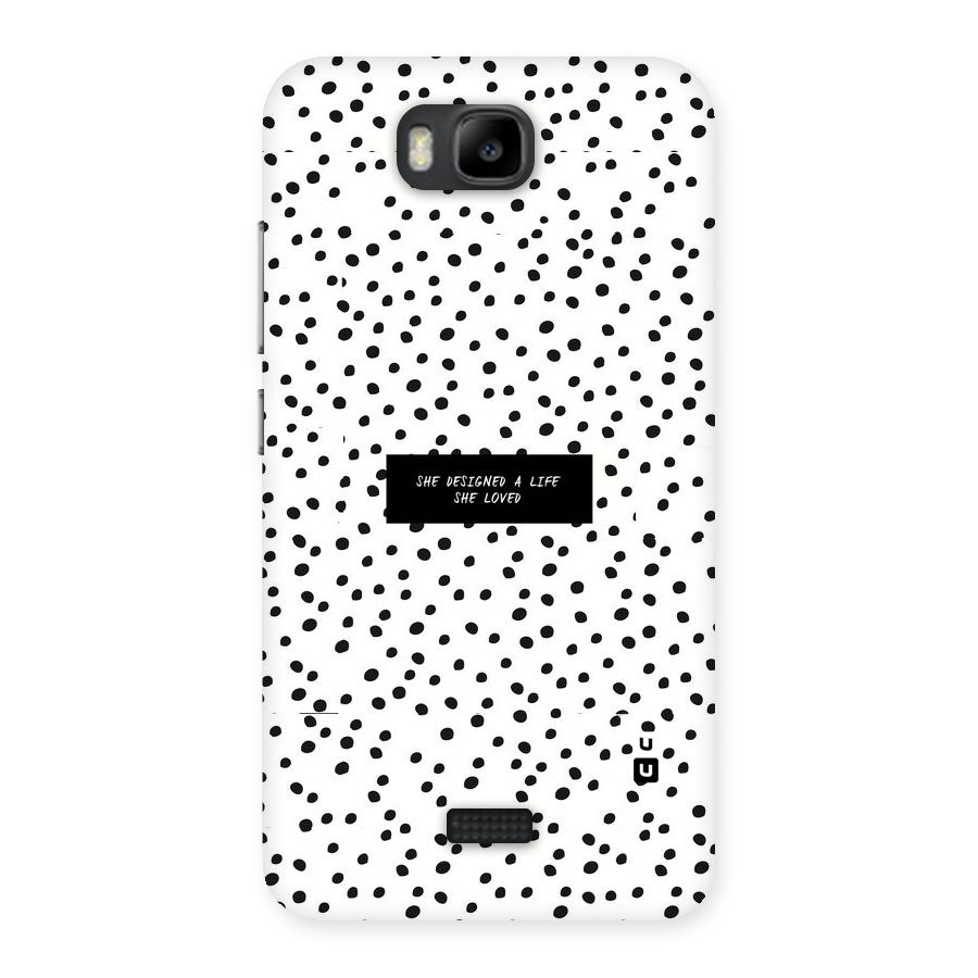 Life Loved Back Case for Honor Bee