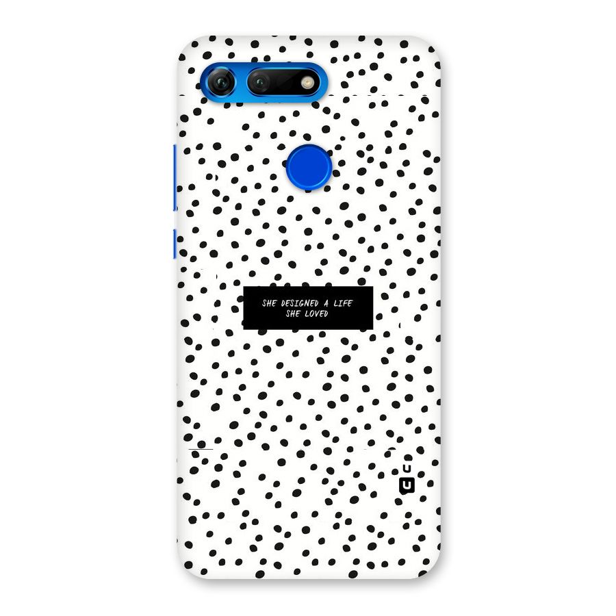 Life Loved Back Case for Honor View 20