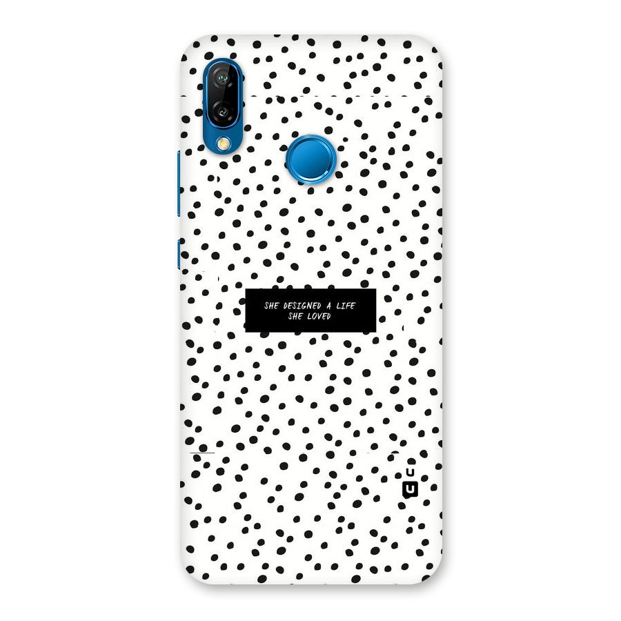 Life Loved Back Case for Huawei P20 Lite