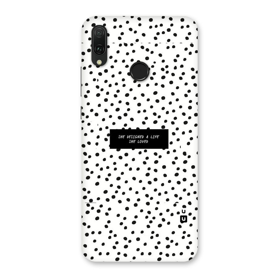 Life Loved Back Case for Huawei Y9 (2019)