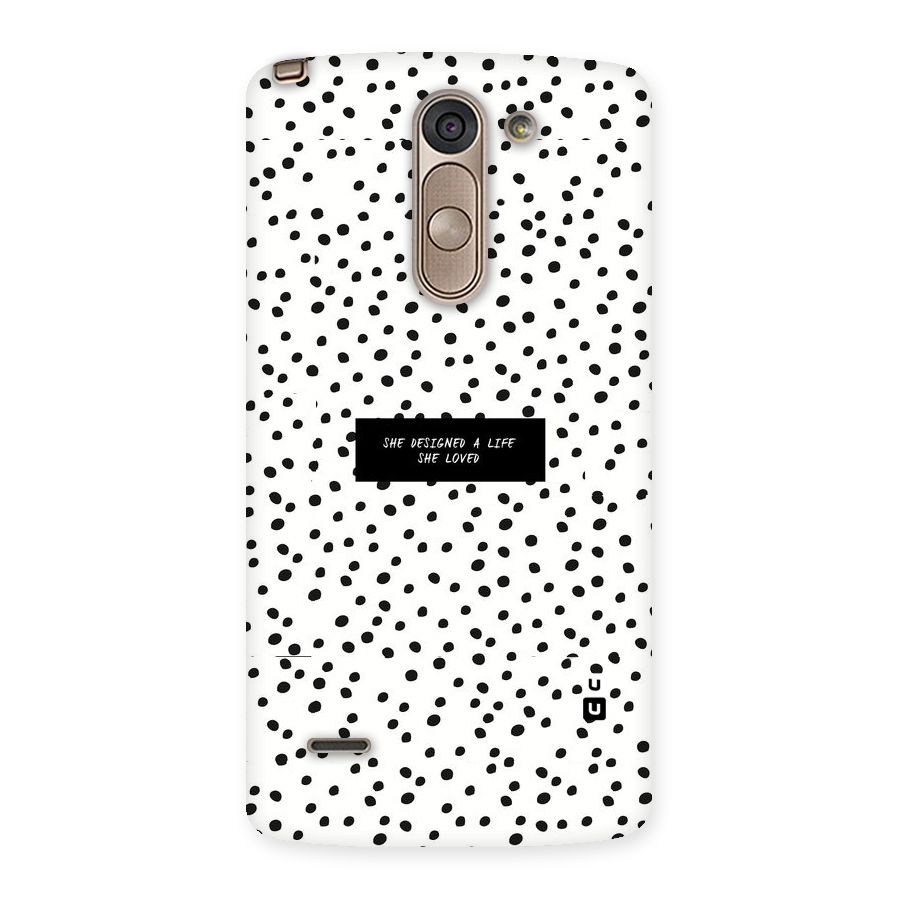 Life Loved Back Case for LG G3 Stylus