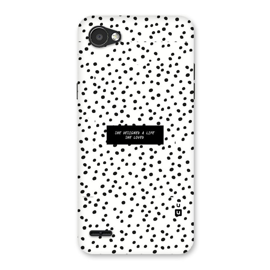 Life Loved Back Case for LG Q6