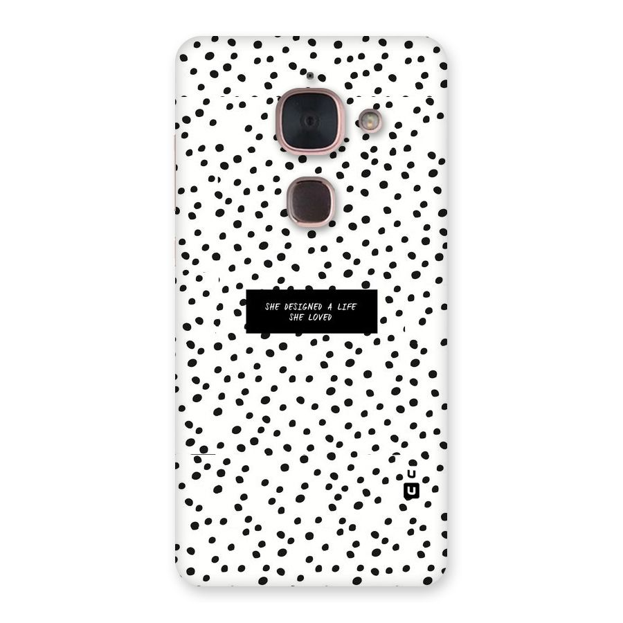 Life Loved Back Case for Le Max 2