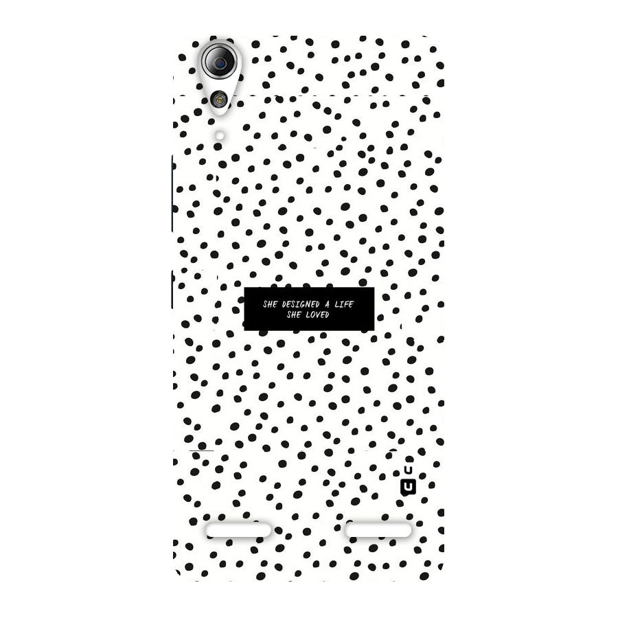 Life Loved Back Case for Lenovo A6000