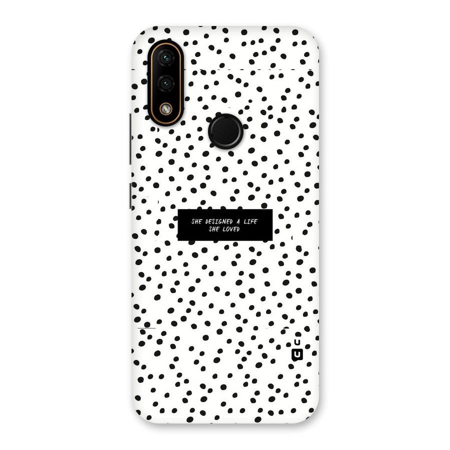 Life Loved Back Case for Lenovo A6 Note