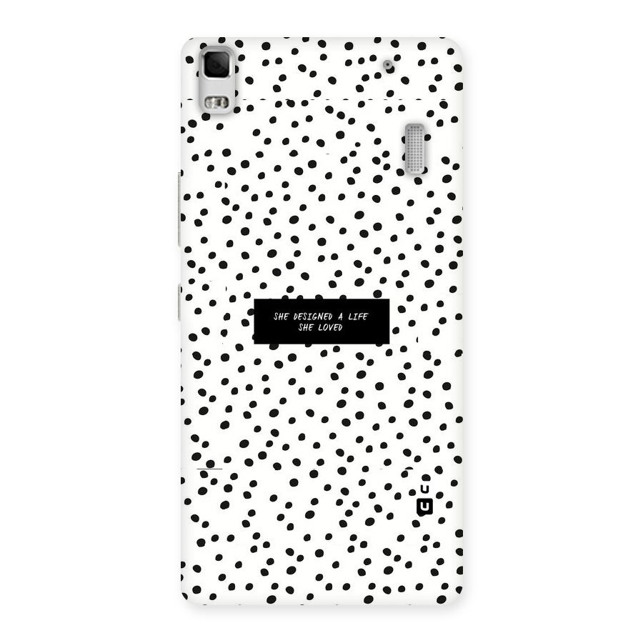 Life Loved Back Case for Lenovo K3 Note