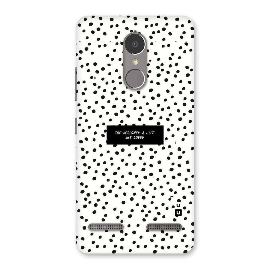 Life Loved Back Case for Lenovo K6 Power