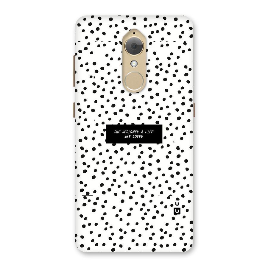 Life Loved Back Case for Lenovo K8