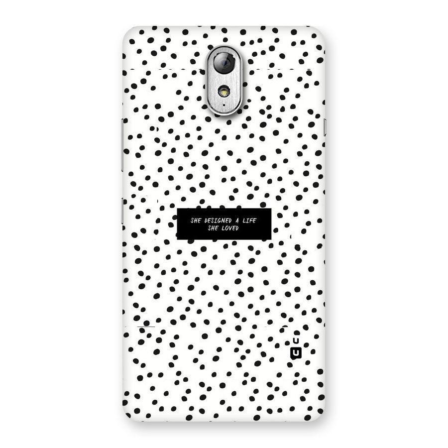 Life Loved Back Case for Lenovo Vibe P1M