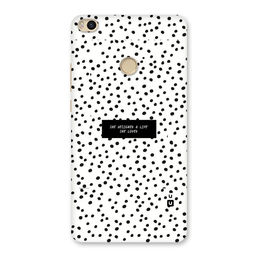 Life Loved Back Case for Mi Max 2