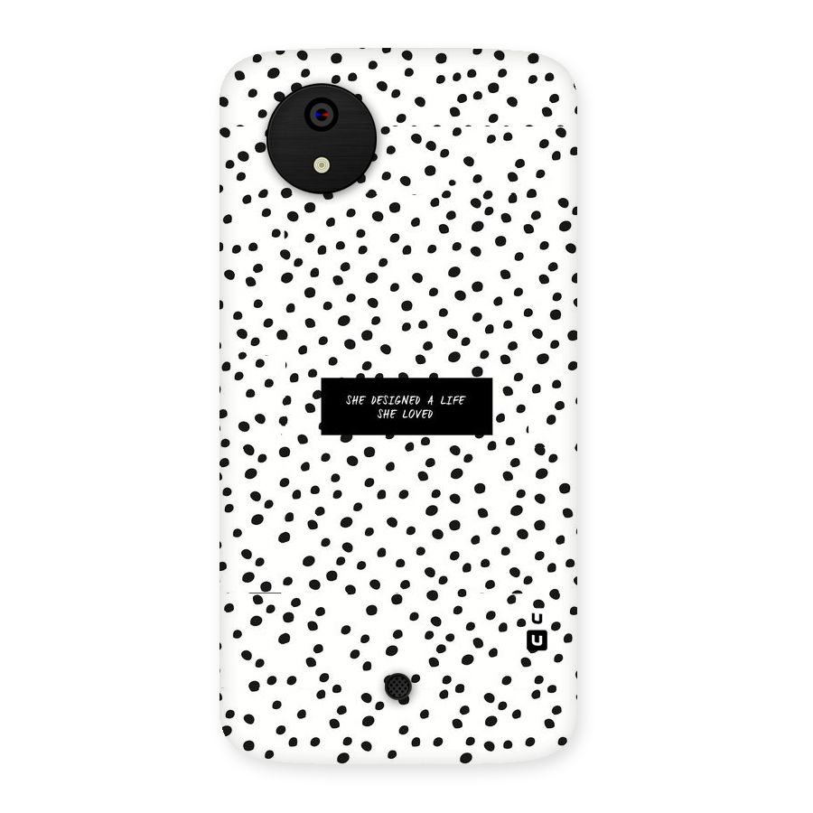 Life Loved Back Case for Micromax Canvas A1