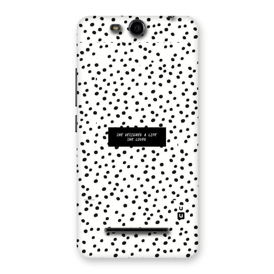 Life Loved Back Case for Micromax Canvas Juice 3 Q392