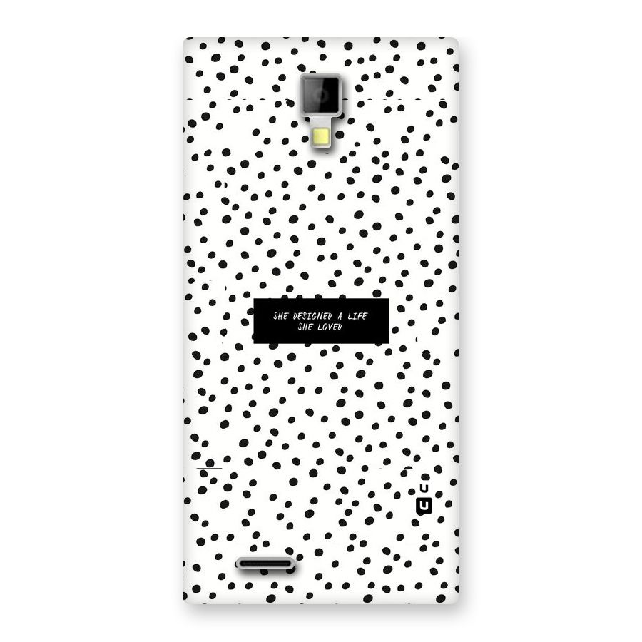 Life Loved Back Case for Micromax Canvas Xpress A99