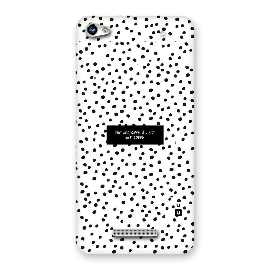 Life Loved Back Case for Micromax Hue 2