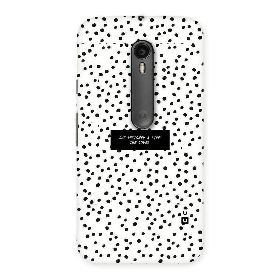 Life Loved Back Case for Moto G3