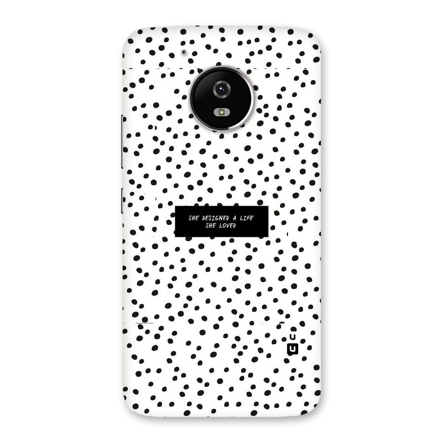 Life Loved Back Case for Moto G5