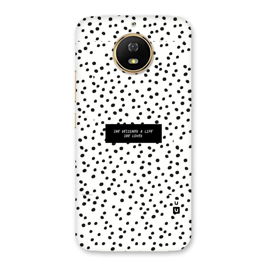 Life Loved Back Case for Moto G5s