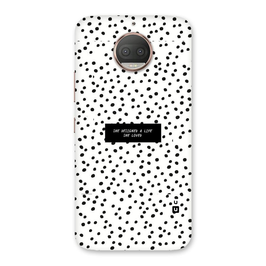 Life Loved Back Case for Moto G5s Plus