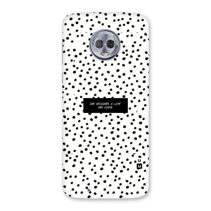Life Loved Back Case for Moto G6