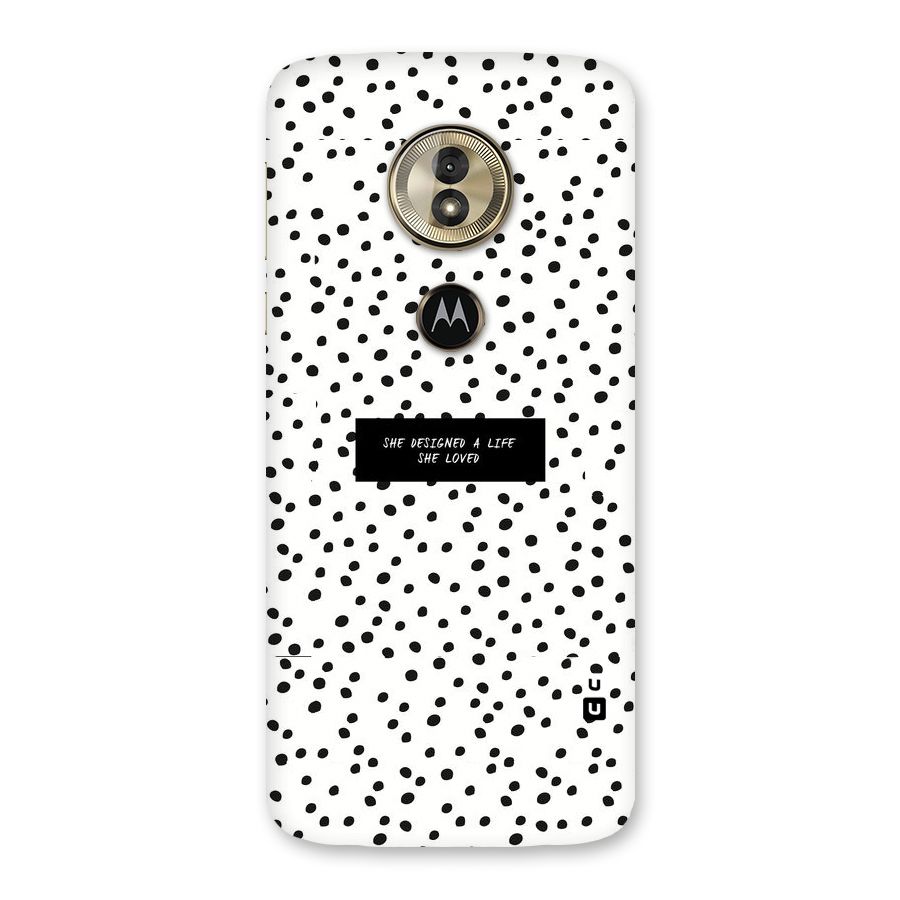 Life Loved Back Case for Moto G6 Play