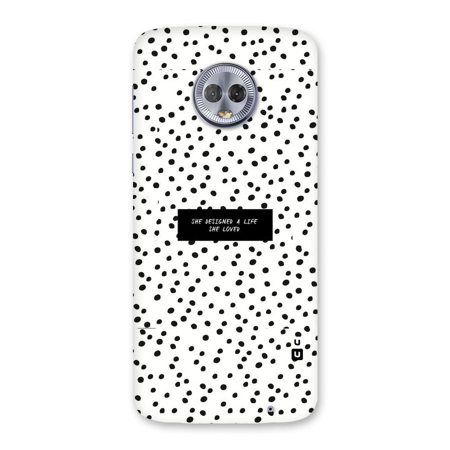 Life Loved Back Case for Moto G6 Plus