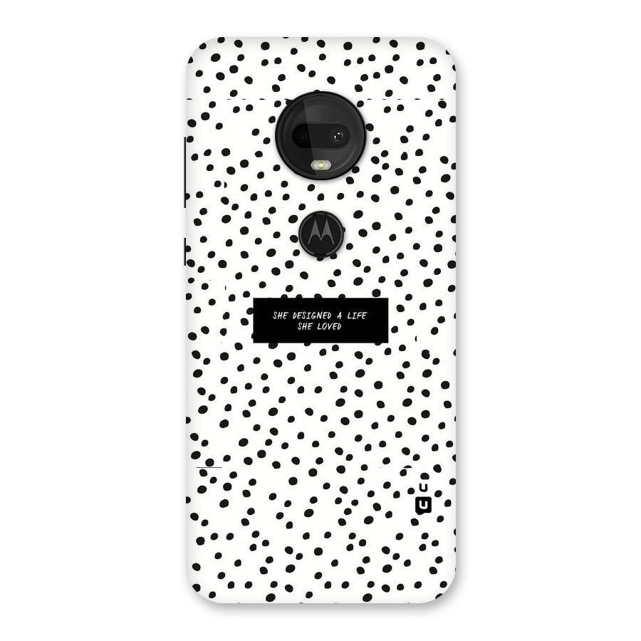 Life Loved Back Case for Moto G7