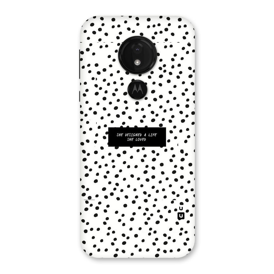 Life Loved Back Case for Moto G7 Power