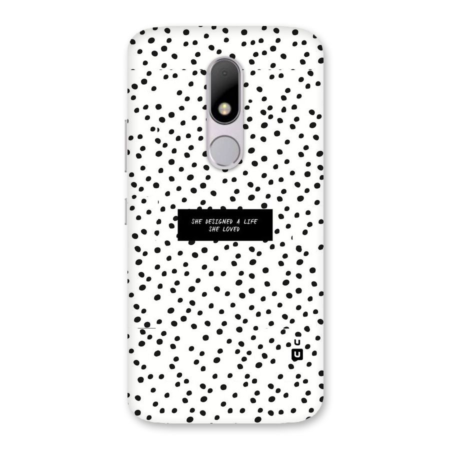Life Loved Back Case for Moto M
