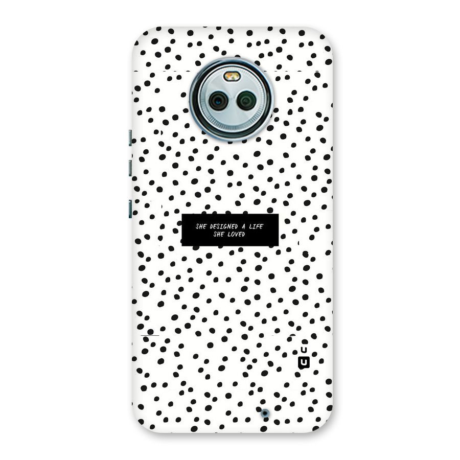 Life Loved Back Case for Moto X4