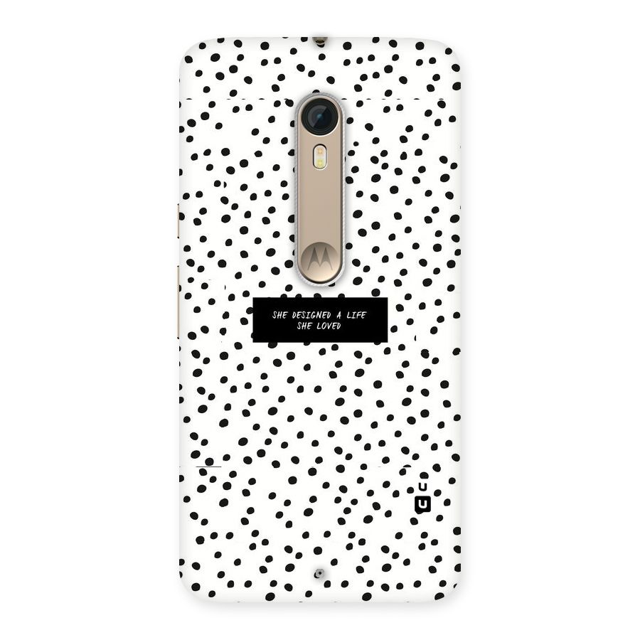 Life Loved Back Case for Motorola Moto X Style