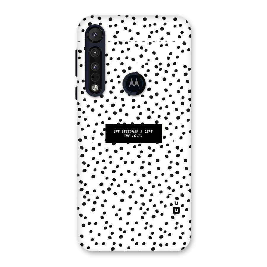 Life Loved Back Case for Motorola One Macro