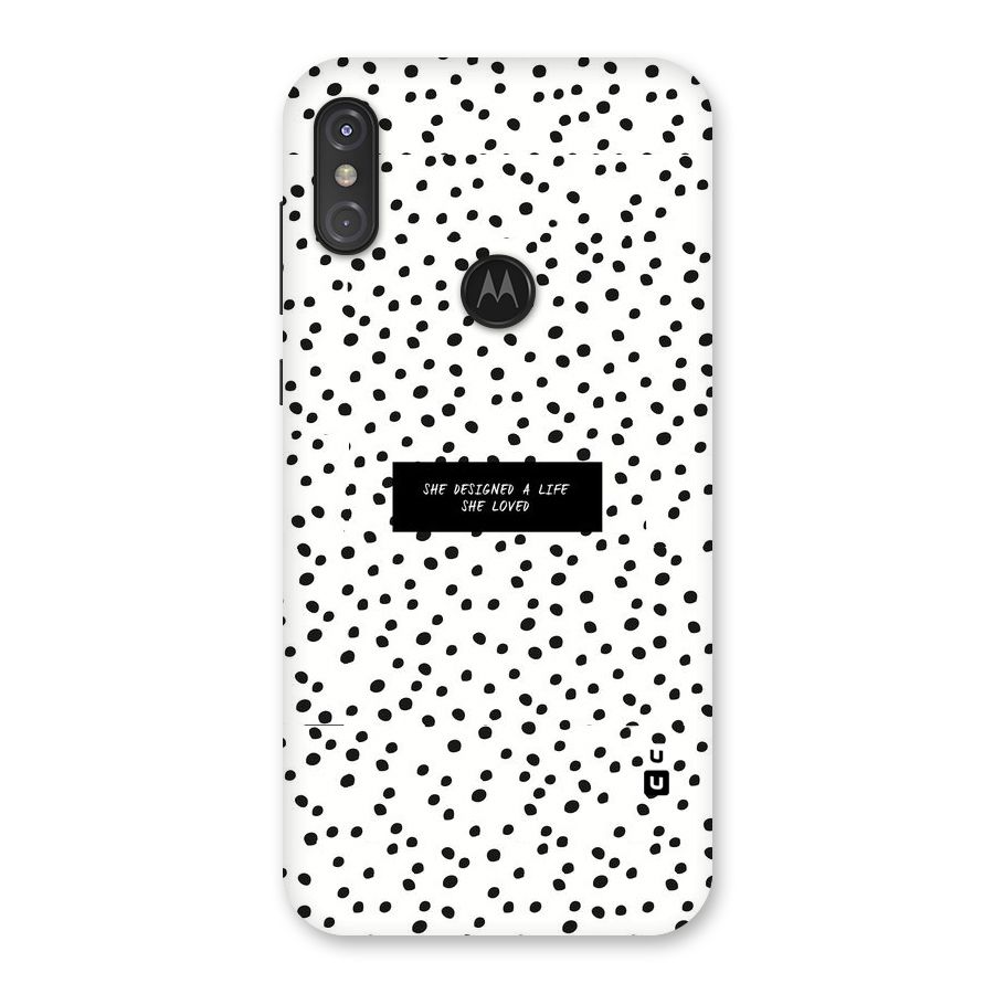 Life Loved Back Case for Motorola One Power