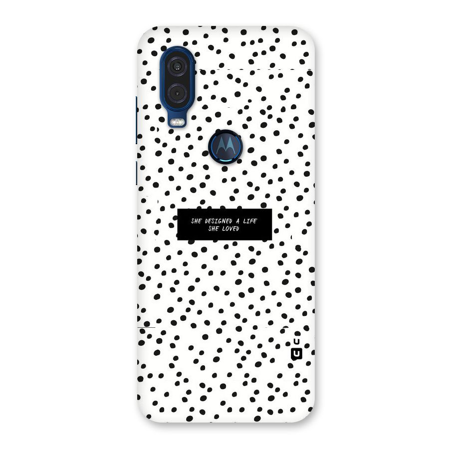 Life Loved Back Case for Motorola One Vision
