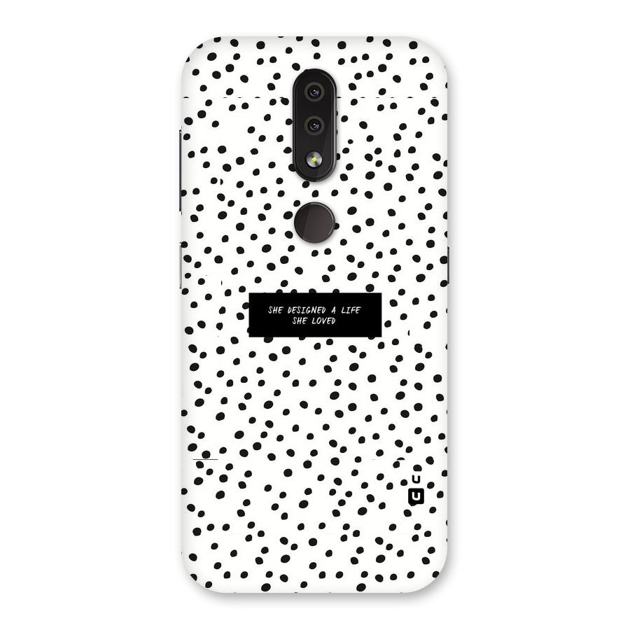 Life Loved Back Case for Nokia 4.2