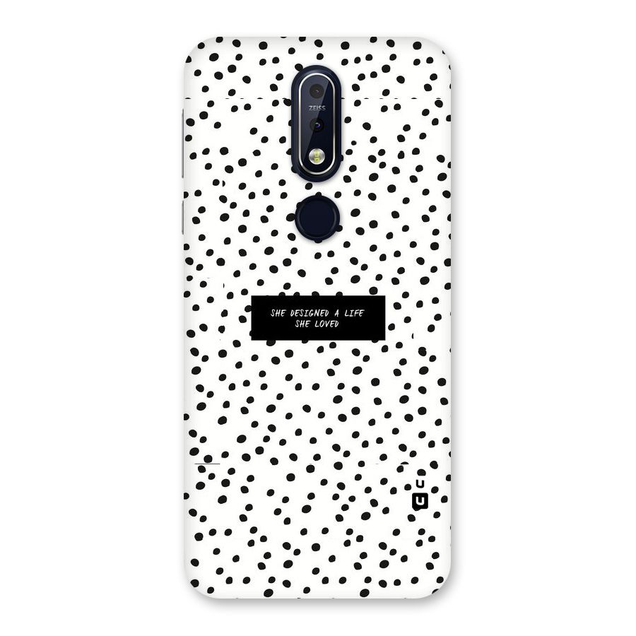 Life Loved Back Case for Nokia 7.1