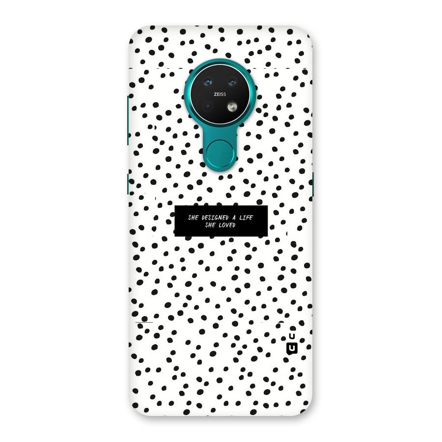 Life Loved Back Case for Nokia 7.2