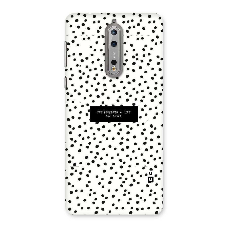 Life Loved Back Case for Nokia 8