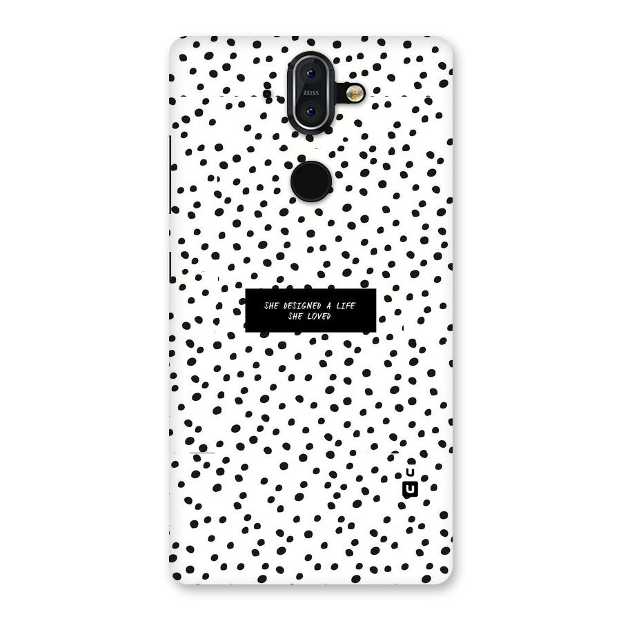 Life Loved Back Case for Nokia 8 Sirocco