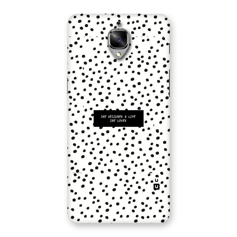 Life Loved Back Case for OnePlus 3T