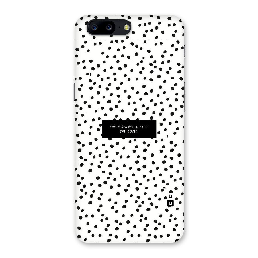Life Loved Back Case for OnePlus 5