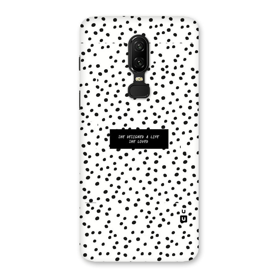 Life Loved Back Case for OnePlus 6
