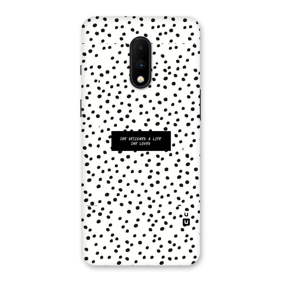 Life Loved Back Case for OnePlus 7