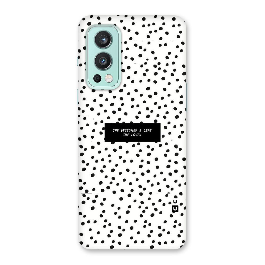 Life Loved Back Case for OnePlus Nord 2 5G