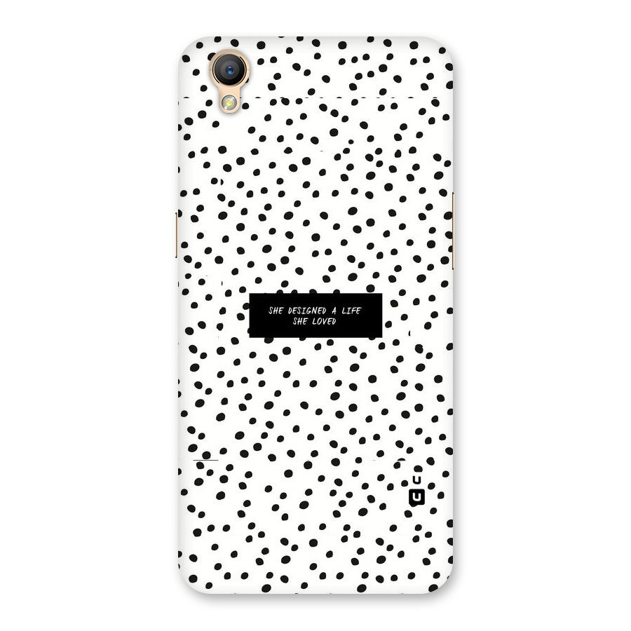 Life Loved Back Case for Oppo A37