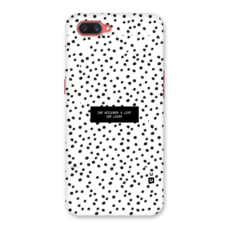 Life Loved Back Case for Oppo A3s